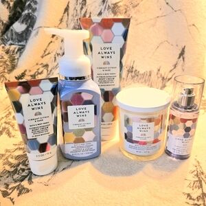 NEW! Bath and Body Works Love Always Wins Collection